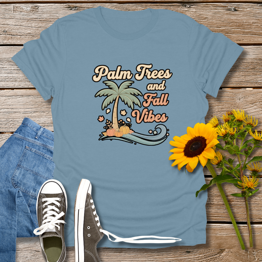 PALM TREES & FALL VIBES TEE