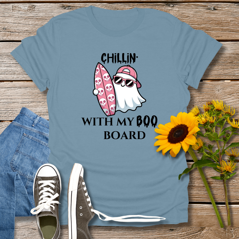 CHILLIN" BOO BOARD TEE
