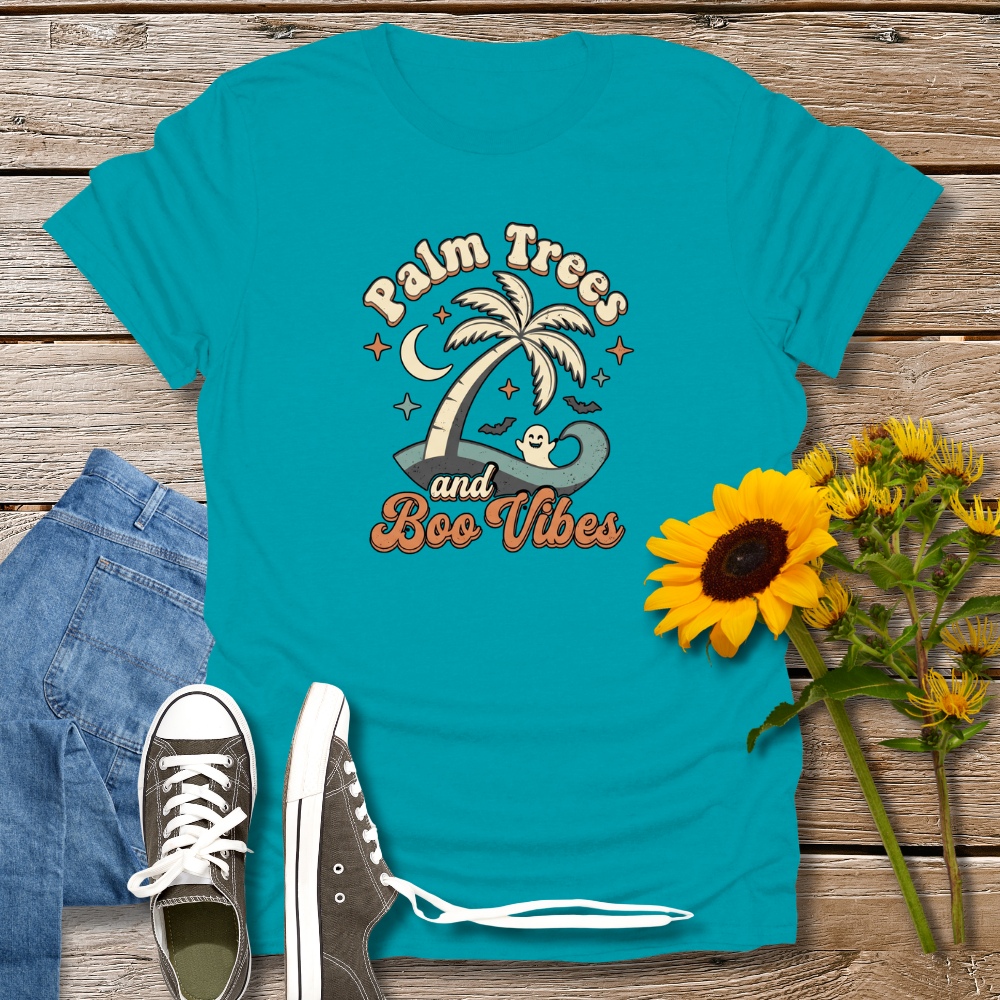 PALM TREE BOO TEE