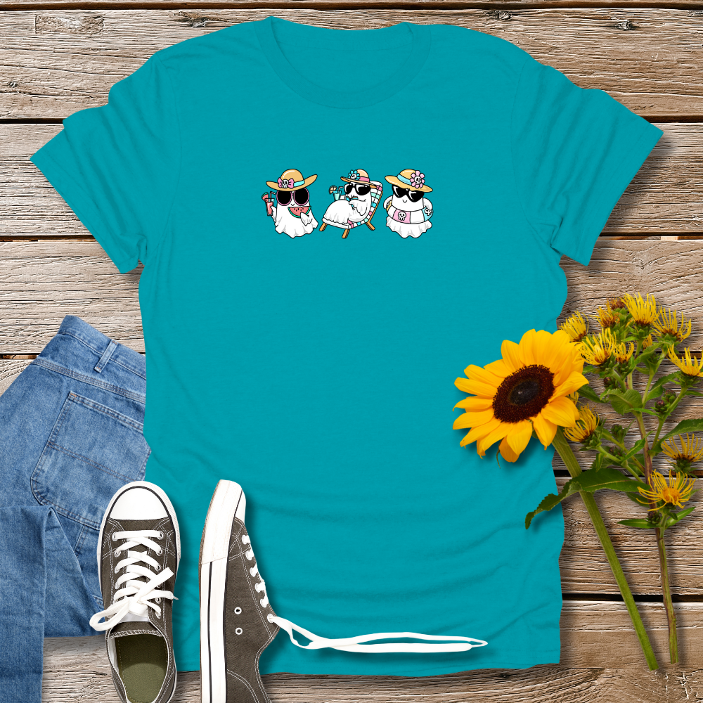 BEACH GHOST TRIO TEE