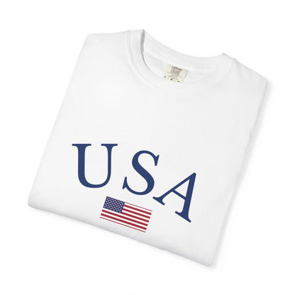Fourth of July outfit idea – USA tee