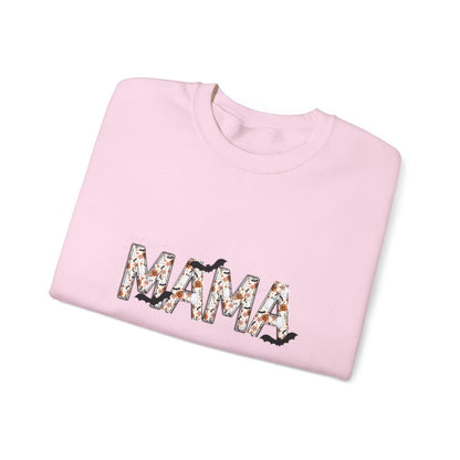 Halloween| Spooky and Personalized Mama Halloween Crewneck Sweatshirt