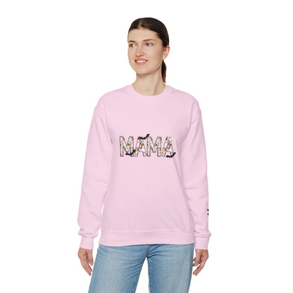 Halloween| Spooky and Personalized Mama Halloween Crewneck Sweatshirt