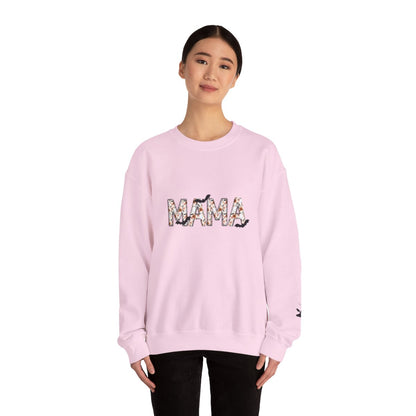 Halloween| Spooky and Personalized Mama Halloween Crewneck Sweatshirt