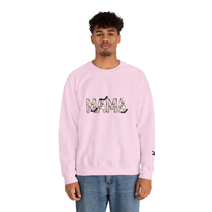 Halloween| Spooky and Personalized Mama Halloween Crewneck Sweatshirt