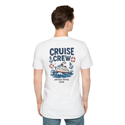 Personalized Cruise Crew Family T-Shirt