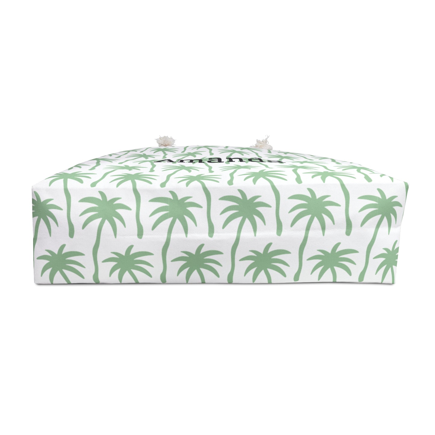 Personalized Palm Tree Weekender Bag – Custom Name Beach Tote