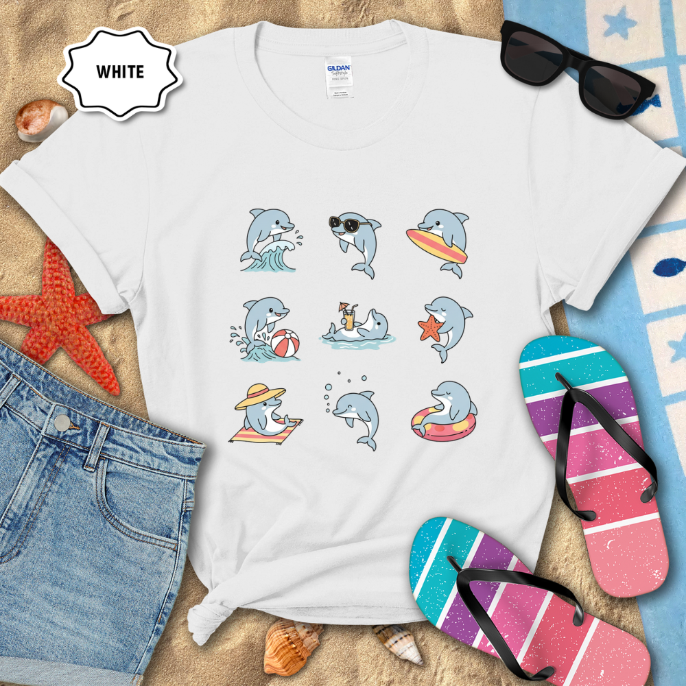 DOLPHIN SHENANIGANS TEE