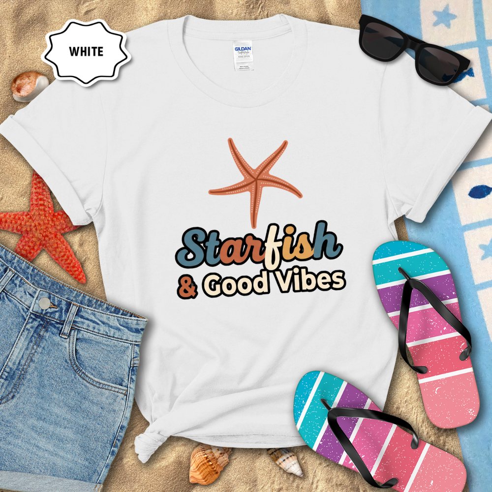 STARFISH & GOOD VIBES TEE