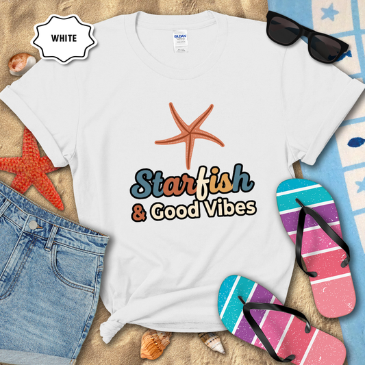STARFISH & GOOD VIBES TEE