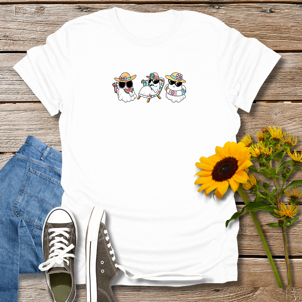 BEACH GHOST TRIO TEE