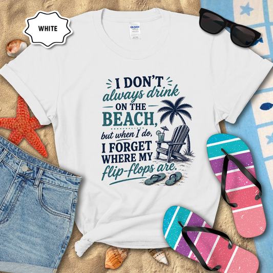 BEACH DRINKING TEE