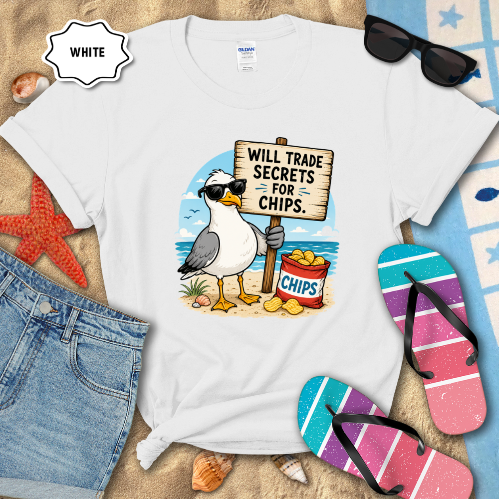 TRADING SECRETS 4 CHIPS TEE