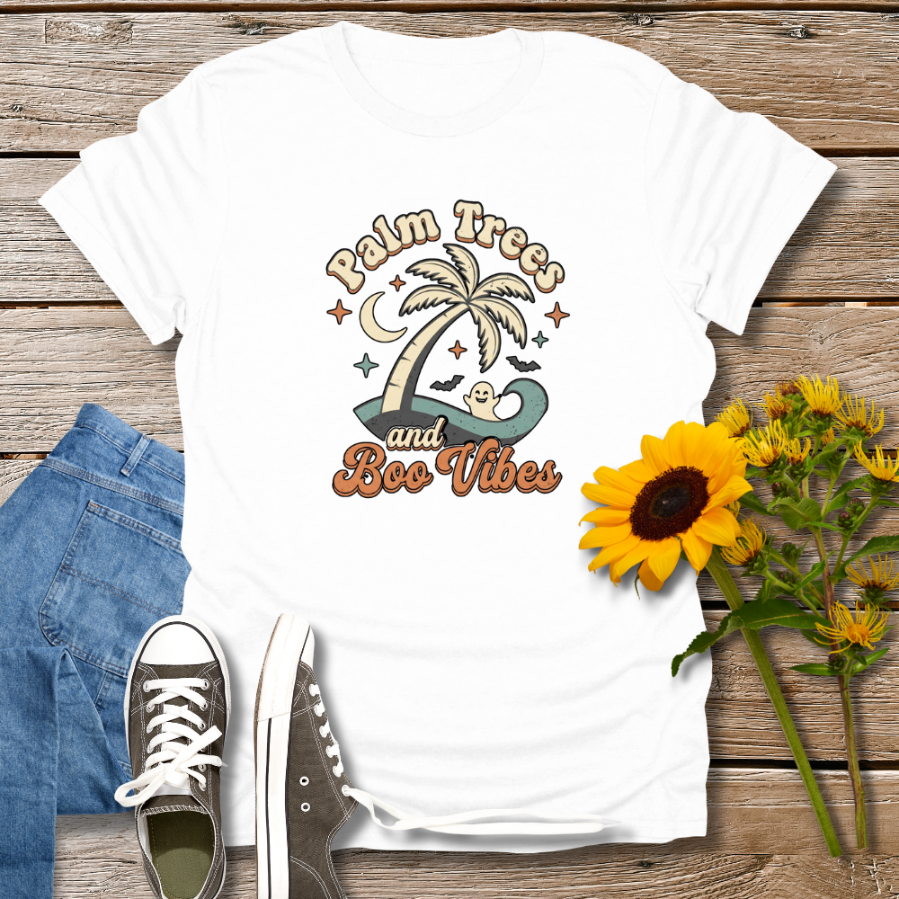 PALM TREE BOO TEE