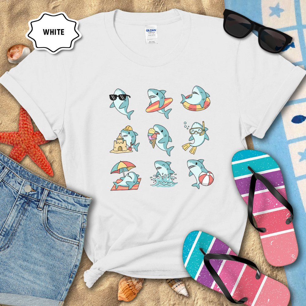 SHARK SHANANIGANS TEE
