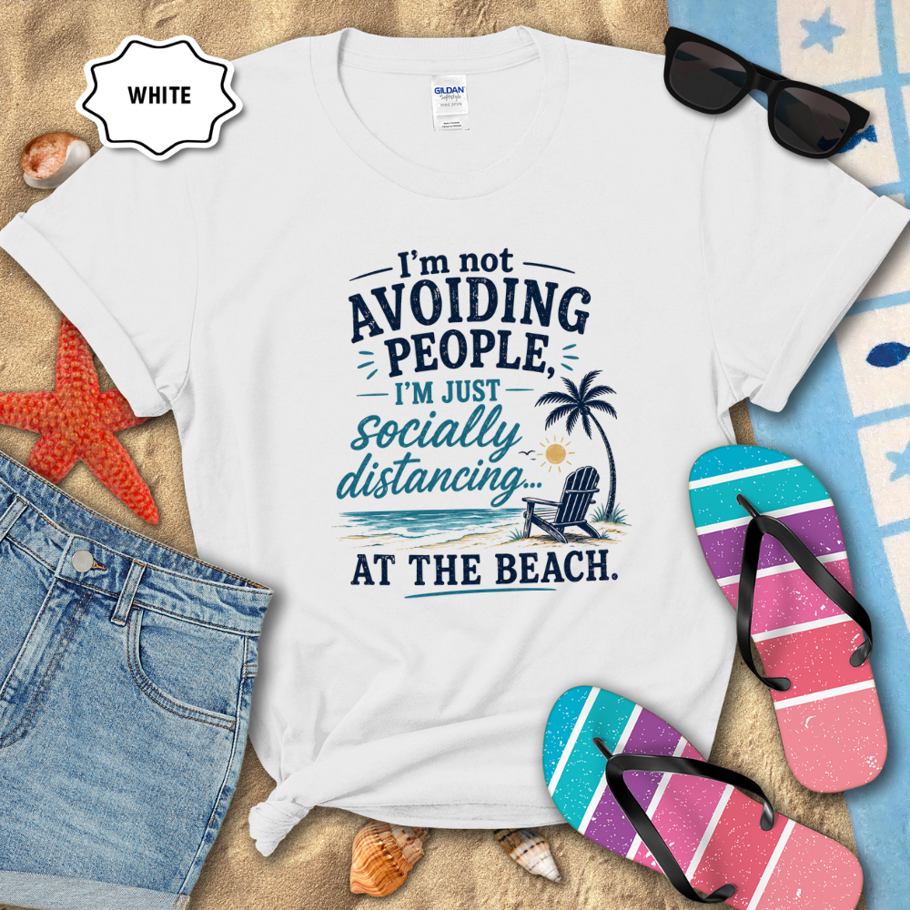 SOCIAL DISTANCE BEACH TEE