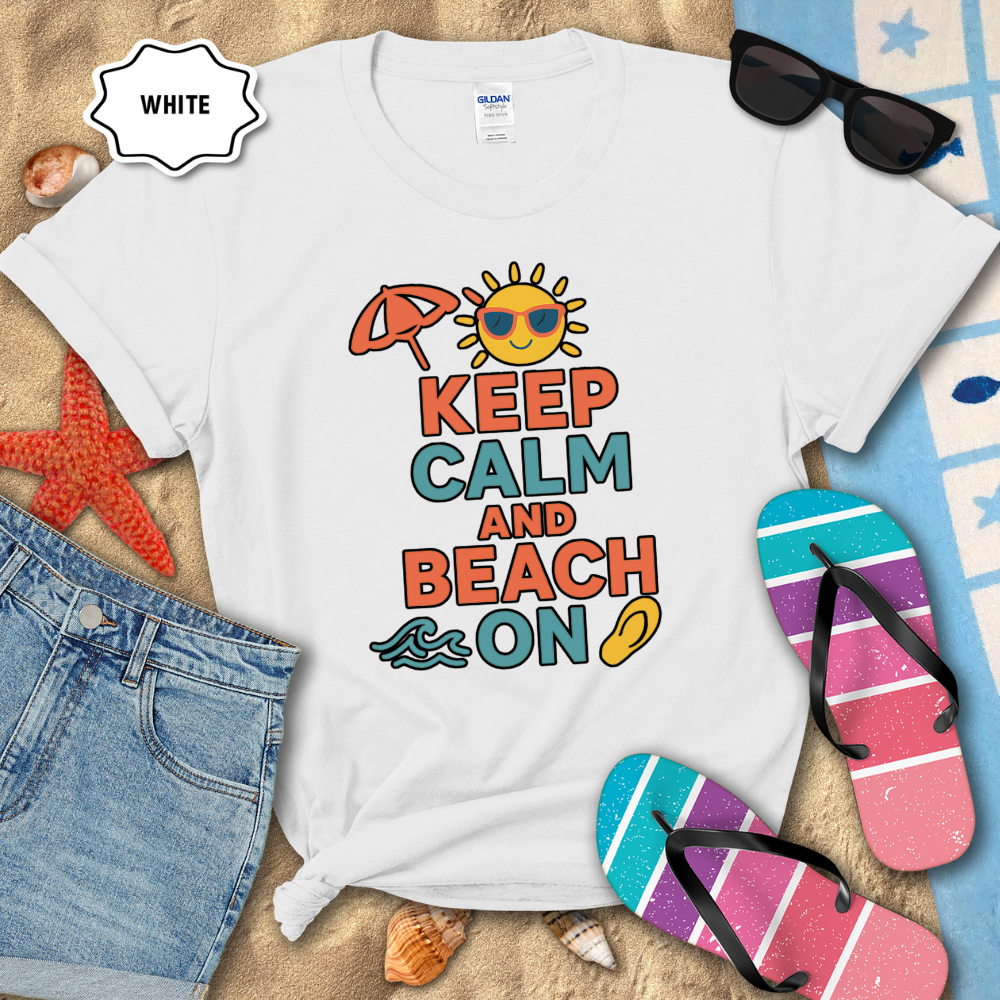 BEACH ON TEE