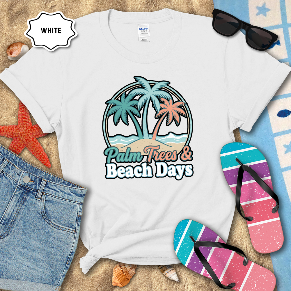 PALM TREES & BEACH DAYS TEE