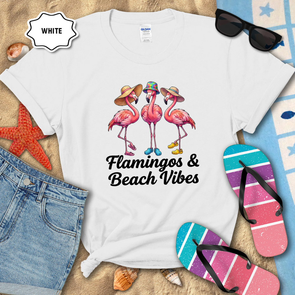 FLAMINGOS & BEACH VIBES TEES