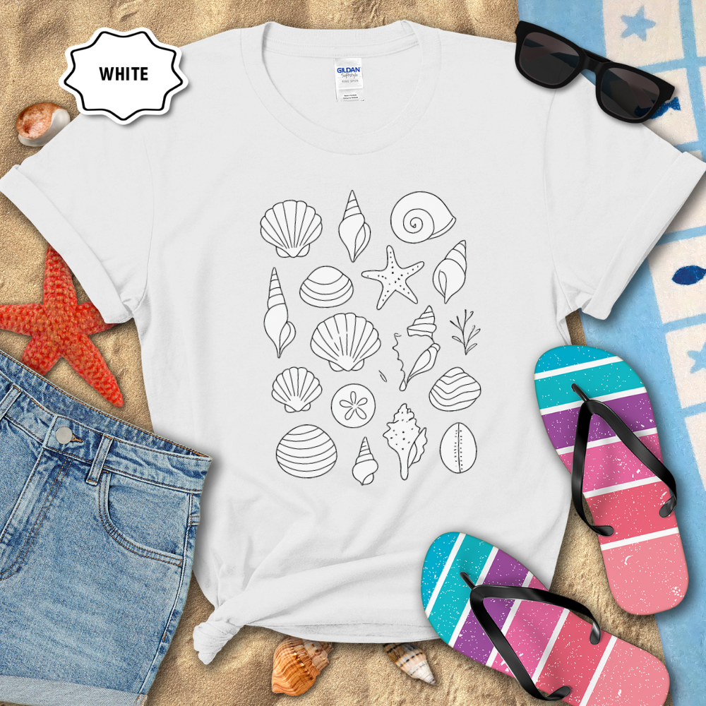 FULL OF SHELLS TEE